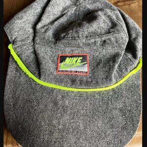 1990 Nike Challenge Court Denim Hat (Hot lava)